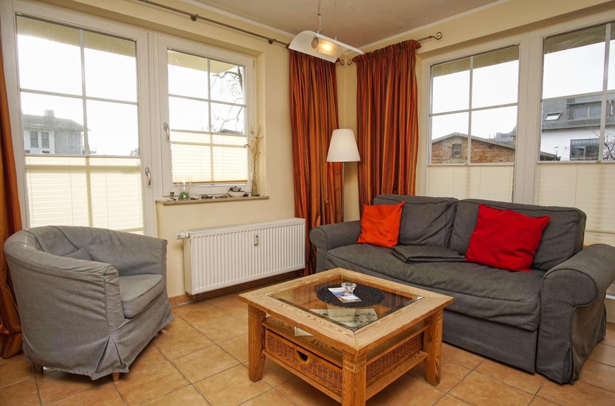 Strandvilla Boeck Fewo 10 Strandnah, Balkon, Meerblick Glowe Bagian luar foto